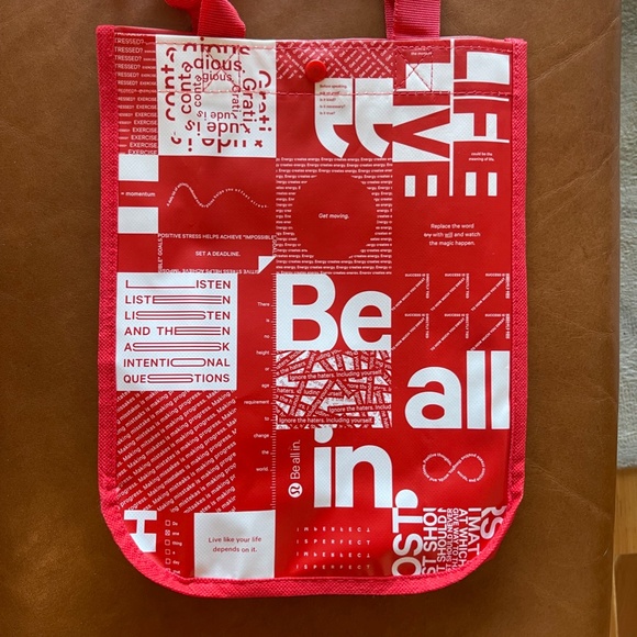 Lulu Lemon Reusable Shopping Bags - Picture 6 of 6